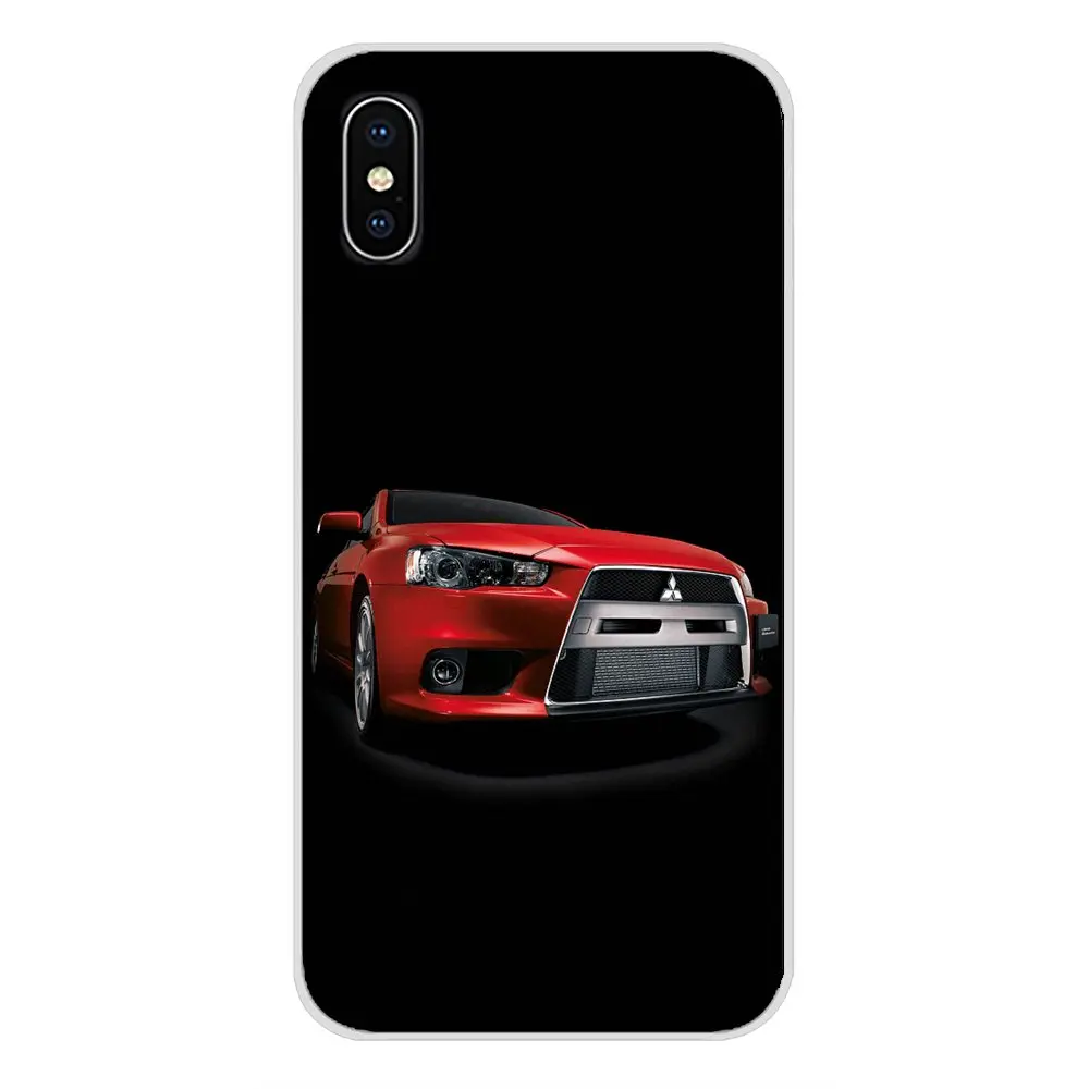Для Apple IPhone X XR XS MAX 4 4s 5 5S 5C SE 6 6S 7 8 Plus ipod touch 5 6 Аксессуары чехлы для телефонов Mitsubishi Motor