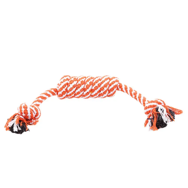 

Creative Pet Toys For Dog Funny Chew Knot Cotton Bone Rope Puppy Dog Toy Pets Dogs Pet Supplies Pet Chewing Twist Rope