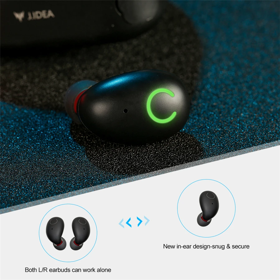 Whizzer B6 IPX7 водонепроницаемые обновленные TWS наушники беспроводные Bluetooth 5 0