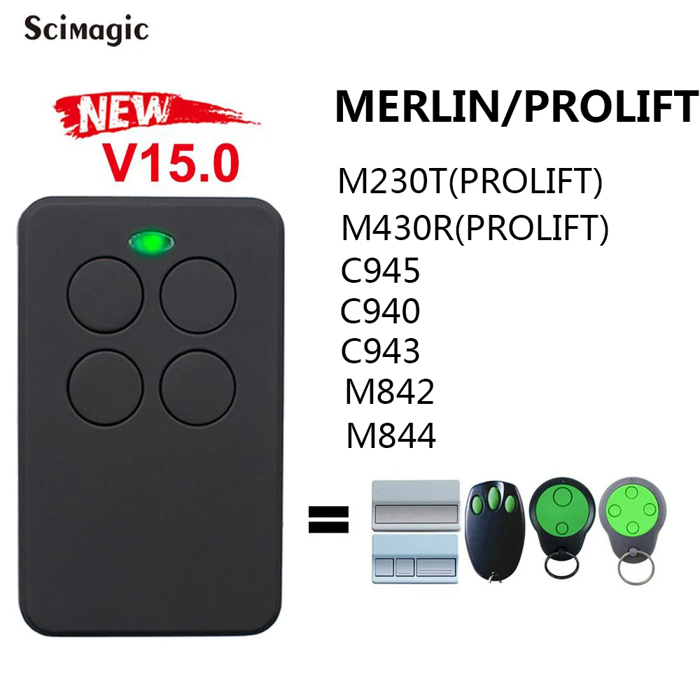 Гаражный пульт дистанционного управления MERLIN/Открыватель двери PROLIFT M230T (PROLIFT) M430R