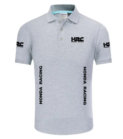 Летняя Высококачественная брендовая рубашка поло с логотипом HRC модная