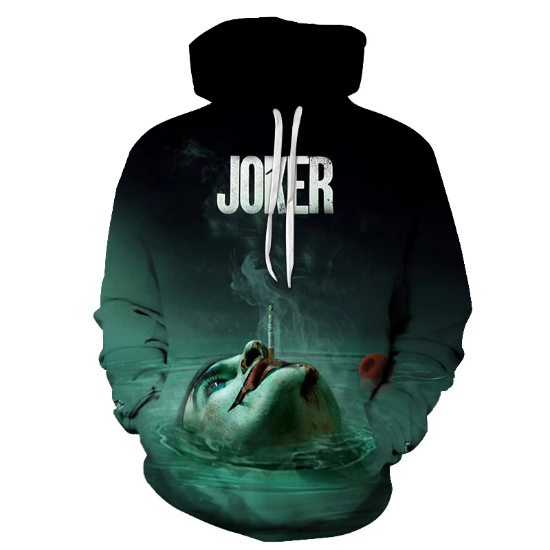 8060 DC фильм Joaquin Джокер новые толстовки мужские толстовки Джокер 3D печать толстовка мужская повседневная как размер - Цвет: 8060