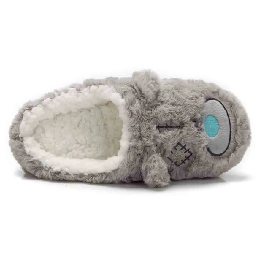 Теплые женские домашние тапочки с милыми животными Зимняя домашняя обувь на меху