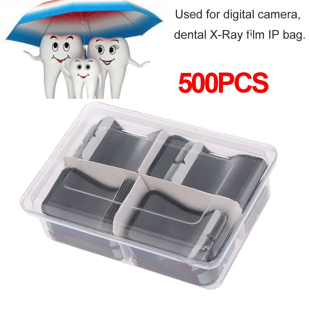 500 шт. 33x4 4 мм конверты для стоматологических барьеров одноразовый Размер 2 #