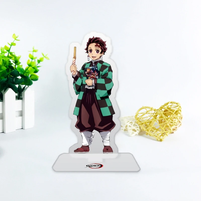 Demon Slayer: Kimetsu no Yaiba Kamado Tanjirou Inosuke фигурка на акриловой подставке коллекция