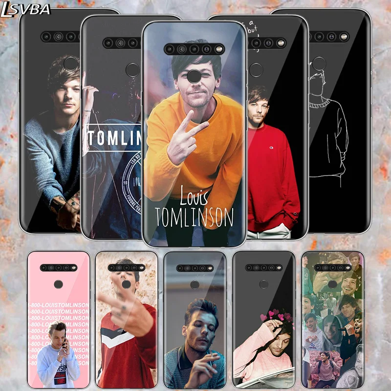 

One Direction Louis Tomlinson For LG V60 V50S V50 G8X G8S G8 G7 ThinQ 5G K61 K51S K41S K30 K20 2019 Q60 Q9 Soft Phone Case