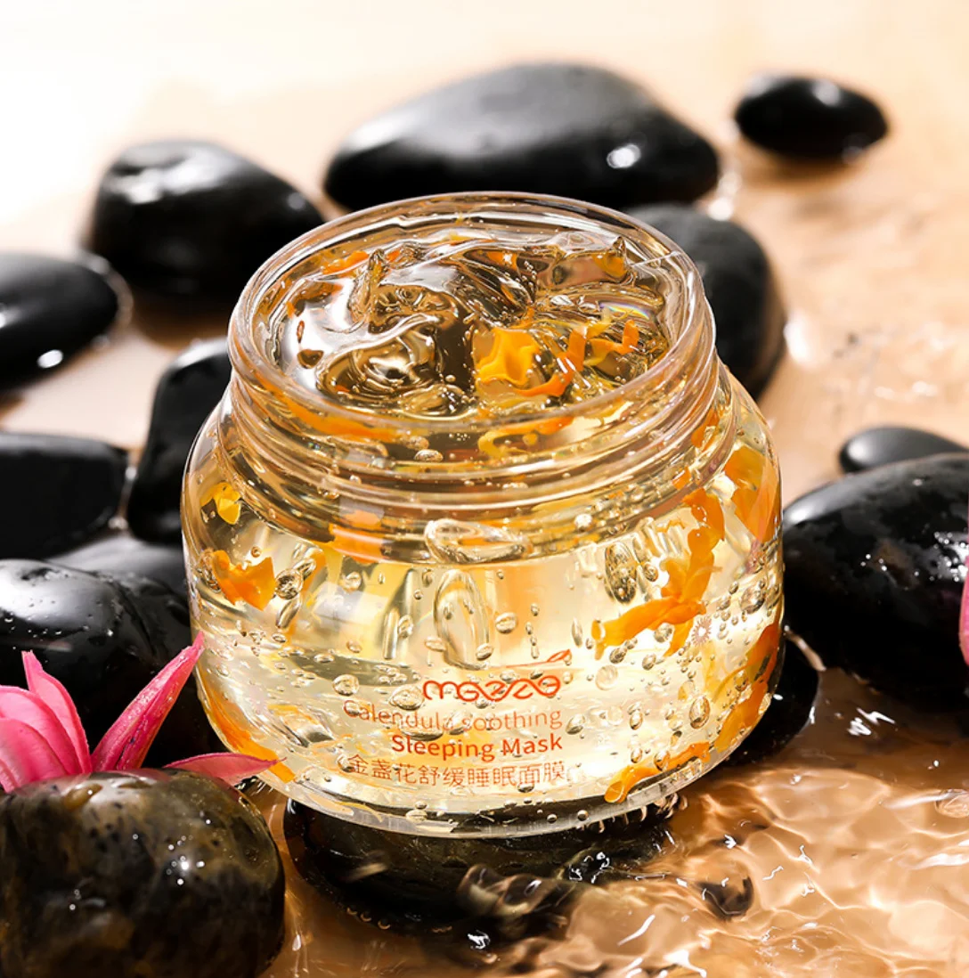 

Deep sleep mask, Calendula petal moisturizing mask, oil control, bright cleansing and shaving