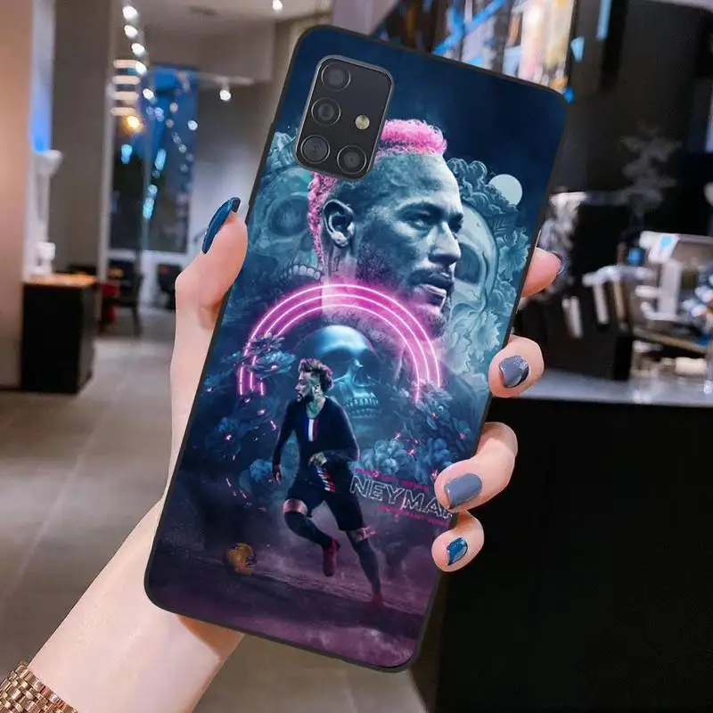 

Brazil football superstar Neymar Phone Case for Samsung S20 plus Ultra S6 S7 edge S8 S9 plus S10 5G lite 2020
