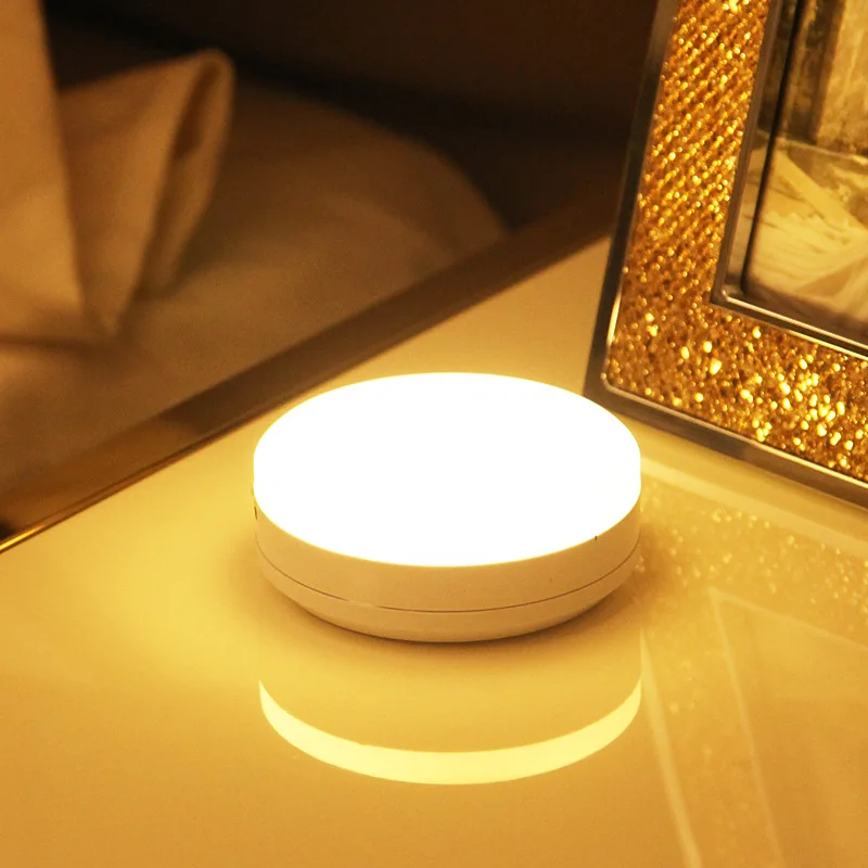360 ° rotating human induction lamp USB rechargeable battery toilet cabinet novelty LED energy-saving night light | Лампы и освещение