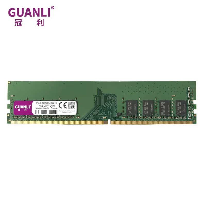 GUANLI-Заколка Для ОЗУ DDR4 4 Go 8 16 ou 32 модуль памяти vive для ПК de bureau - Цена: 4764.08