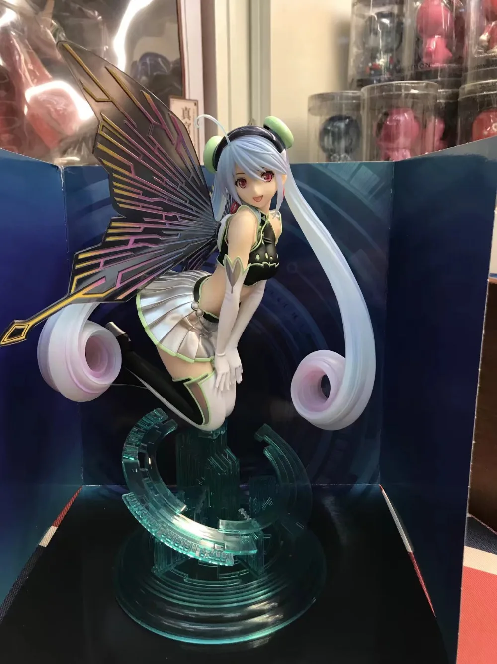 Japanese Anime 4-Leaves Aion Laine Tony Sexy Girl 26cm Action Figure 1/6 Toy Figurine PVC Model Collection Christmas Gift Doll | Игрушки и