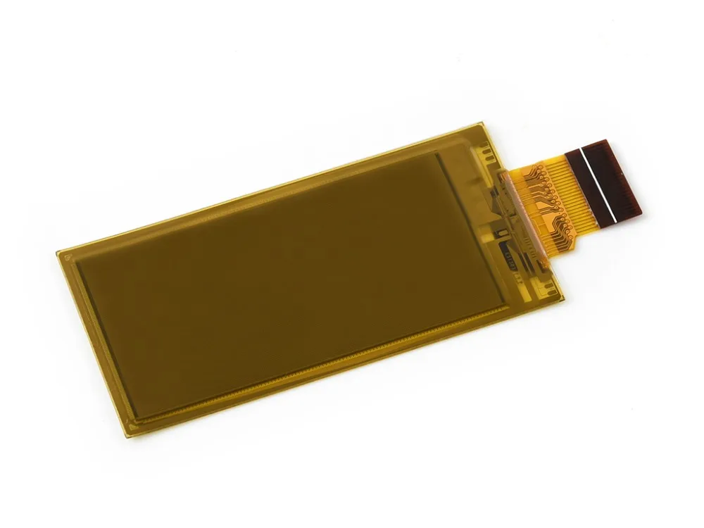 

Waveshare 212x104,2.13inch flexible E-Ink raw display,black/white color, SPI interface,No PCB,for Raspberry Pi 2B/3B/Zero/Zero W