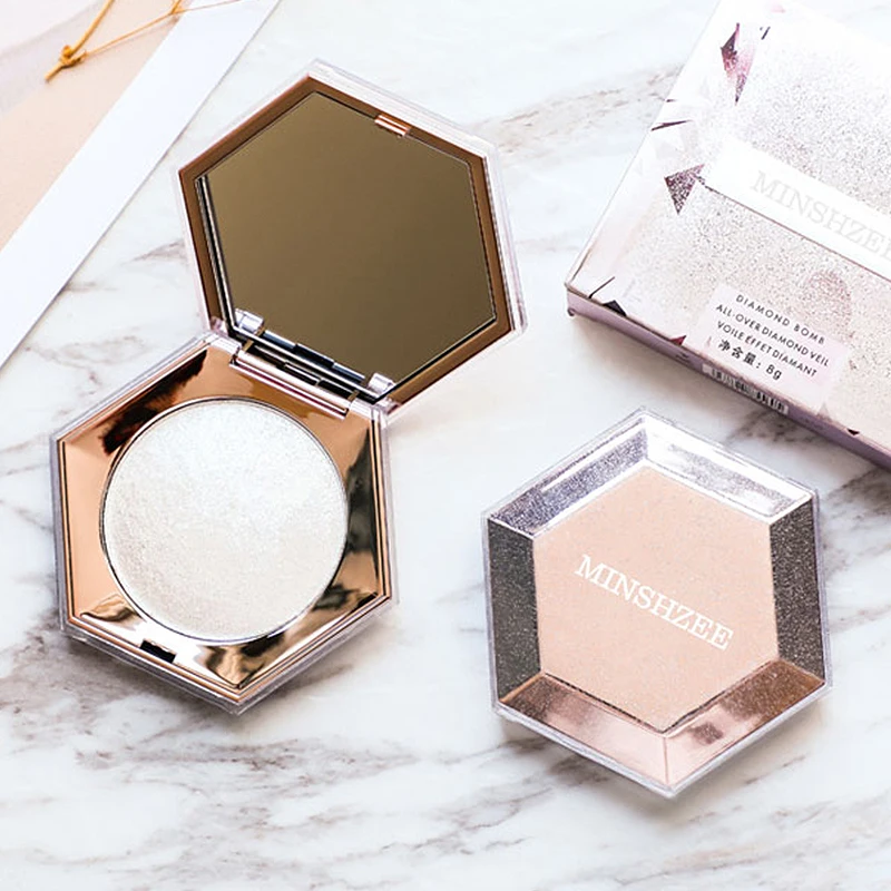 Алмазная леди блеск для лица изюминка основа базовый контур минеральный пигмент