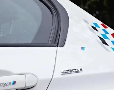 1 шт. металлический 3D эмблемы автомобиля тела Стикеры для XDrive SDrive EDrive