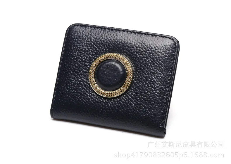 

Short wallet ladies leather wallet wallet student men's leather bag