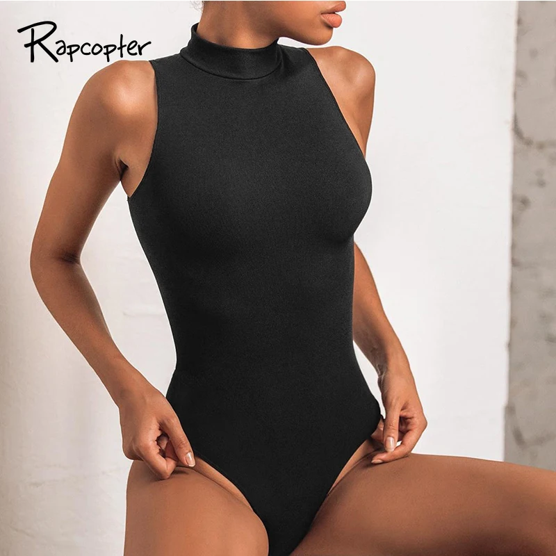 Rapcopter без рукавов вязаный тонкое женское облегающее 2020 новое летнее повседневное
