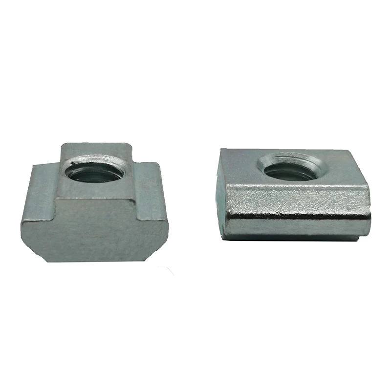 10 шт./50 шт. квадратные Т-образные гайки M3 M4 M5 M6 M8 для крепления алюминиевого