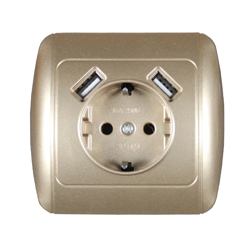 

Электророзетка с USB E7