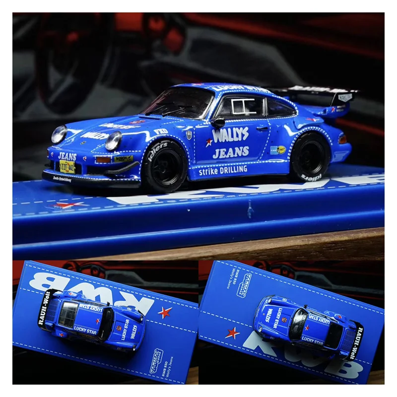 

Tarmac works cars 1:64 RWB 930 Wallys Jeans Collection car