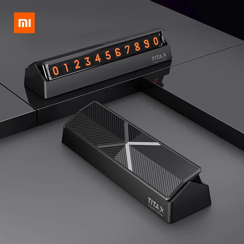 Оригинальный Xiaomi mi jia Bcase TITA откидной тип Автостоянка телефонная карточка