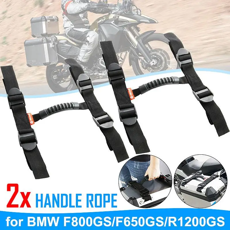 

Alloy Side Box Saddlebags Pannier Handle Rope Motorcycle Side Boxes Handle for BMW R1200GS LC ADV ADVENTURE F700GS F800GS