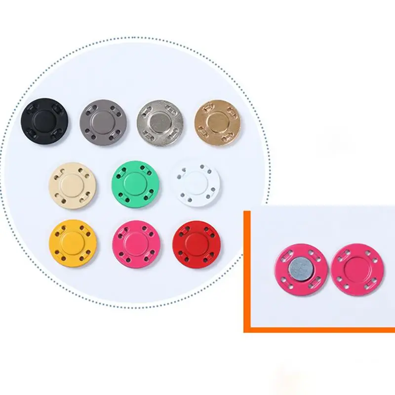 5 пар невидимые металлические пуговицы для одежды | Дом и сад