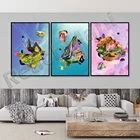 Современная Художественная печать, абстрактная печать Жикле, абстрактное искусство, абстрактный пейзаж