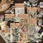 100 шт., животные леса, цветы, растения, Diy наклейки, декоративные наклейки из бумаги васи, скрапбукинг, палка, этикетка, дневник, стикеры для альбомов