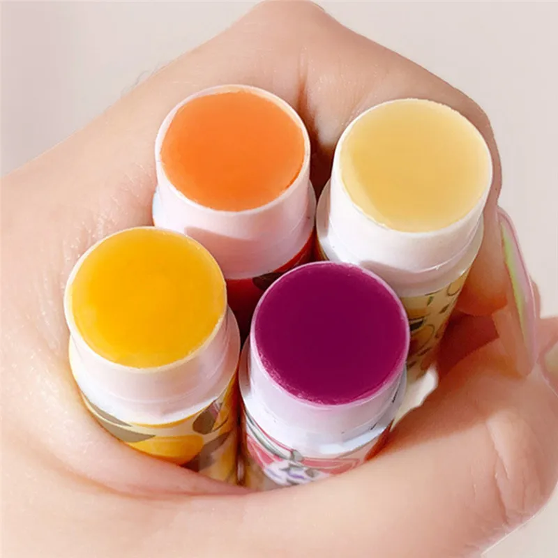 Осенне-зимний бальзам для губ с лимоном авокадо желе увлажняющий и питательная