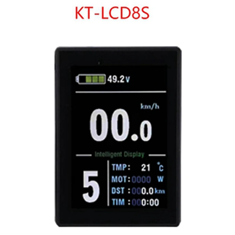 

24V/36V/48V Electric Bicycle Display Conversion Kit Accessories with KT LCD8S Display&Thumb Throttle Ebike Accessories