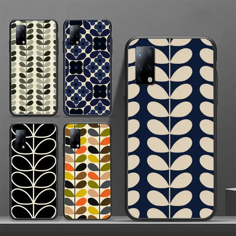 

Multi Stem Orla Kiely Folio Bling Phone Case for Huawei mate 9 10 lite 20x 30 pro nova 5t y5 y7 y9s prime 2018 2019 Coque