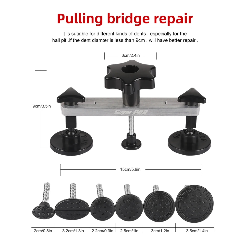 Super PDR tools Dent Removal Paintless Repair pops A Pulling Bridge for car tool kit Instruments DIY hand | Инструменты