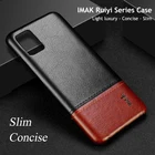 Для Asus Zenfone 8 5G задний Чехол IMAK кожаный тонкий роскошный защитный чехол для экрана Funda Zenfone 8 откидной Чехол Zenfone8 ZS590KS ZS672KS