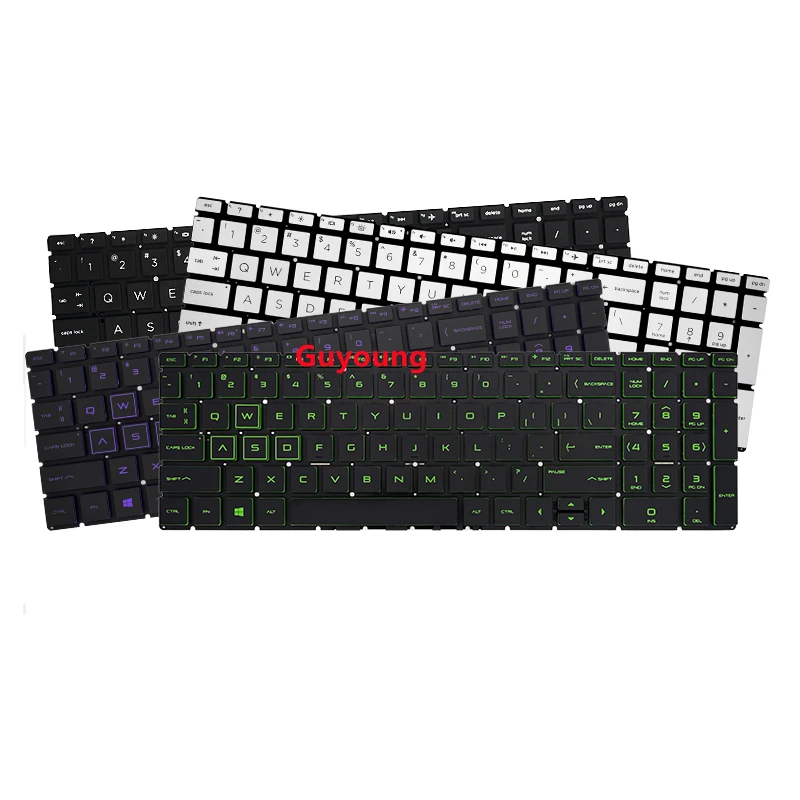 Клавиатура с подсветкой для ноутбука HP 15-DA 15-DB 15-DX 15-DR 250 G7 255 английская
