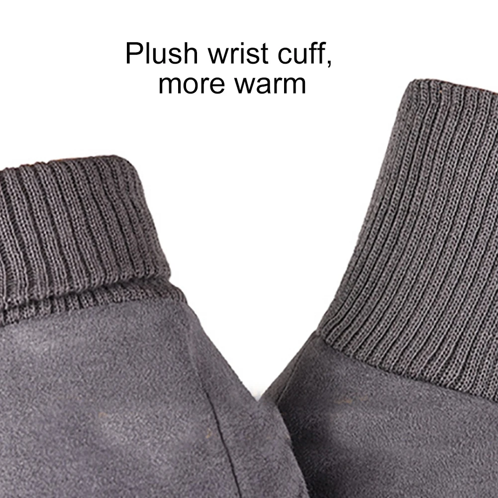 

1 Pair Winter Thermal Ski Gloves Outdoor Cycling Skiing Fleece Waterproof Snowboard Gloves Touch Screen Full Finger Gloves