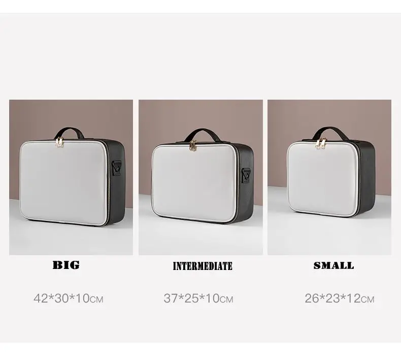 2020New органайзер для профессионального макияжа косметичка Bolso Mujer косметичка PU большой емкости чехол для хранения Чемодан с множеством отсеков
