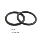 CS:3 мм, внешний диаметр 10 мм-80 мм, внутренний диаметр бутадиен-нитрилового фторта, резиновое уплотнительное кольцо, черное уплотнительное кольцо, прокладка, автомобильная Нитриловая Резина, круглая