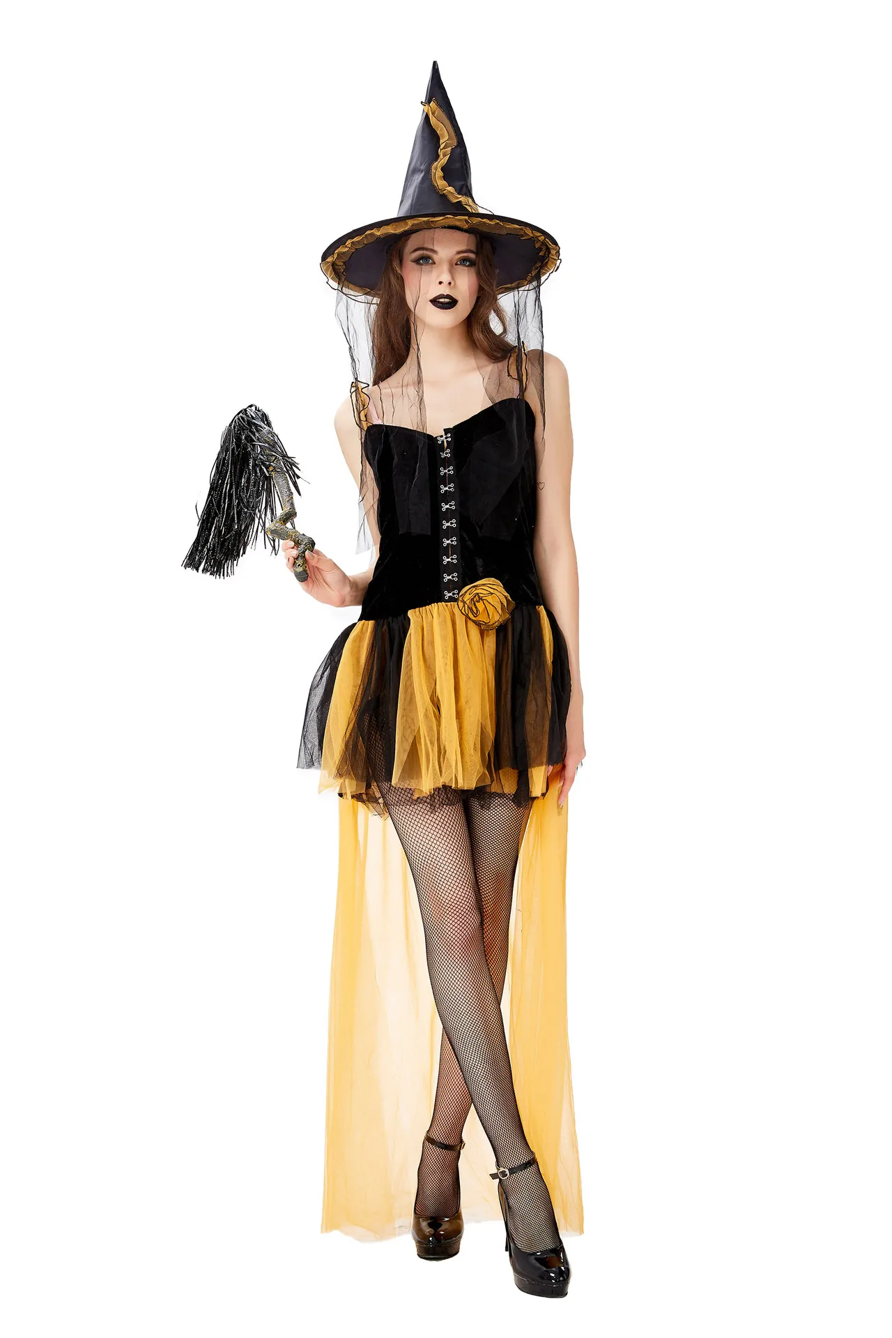 Фэнтези ведьма маскарадное платье для вечерние Карнавальная одежда выступления