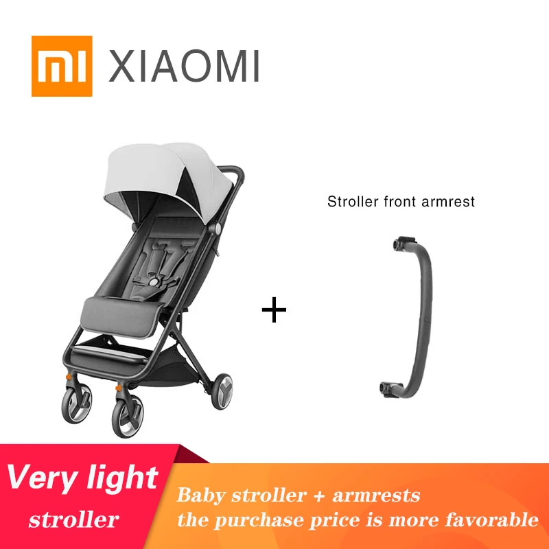 XIAOMI новая MIJIA MITU детская коляска складная четыре коляска на колесиках самолет легкий портативный путешествия