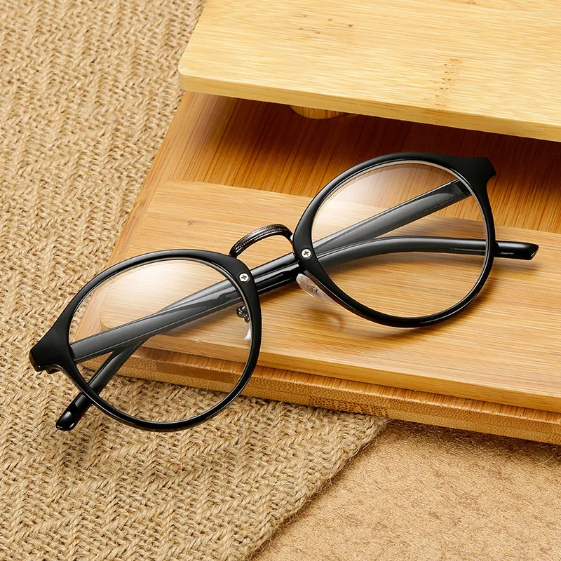 

Retro Round Eye Glasses Men Women Ultra Light Myopia Eyeglasses Finished -1 -1.5 -2 -2.5 -3 -3.5 -4 -4.5 -5 -6.0 Glasses