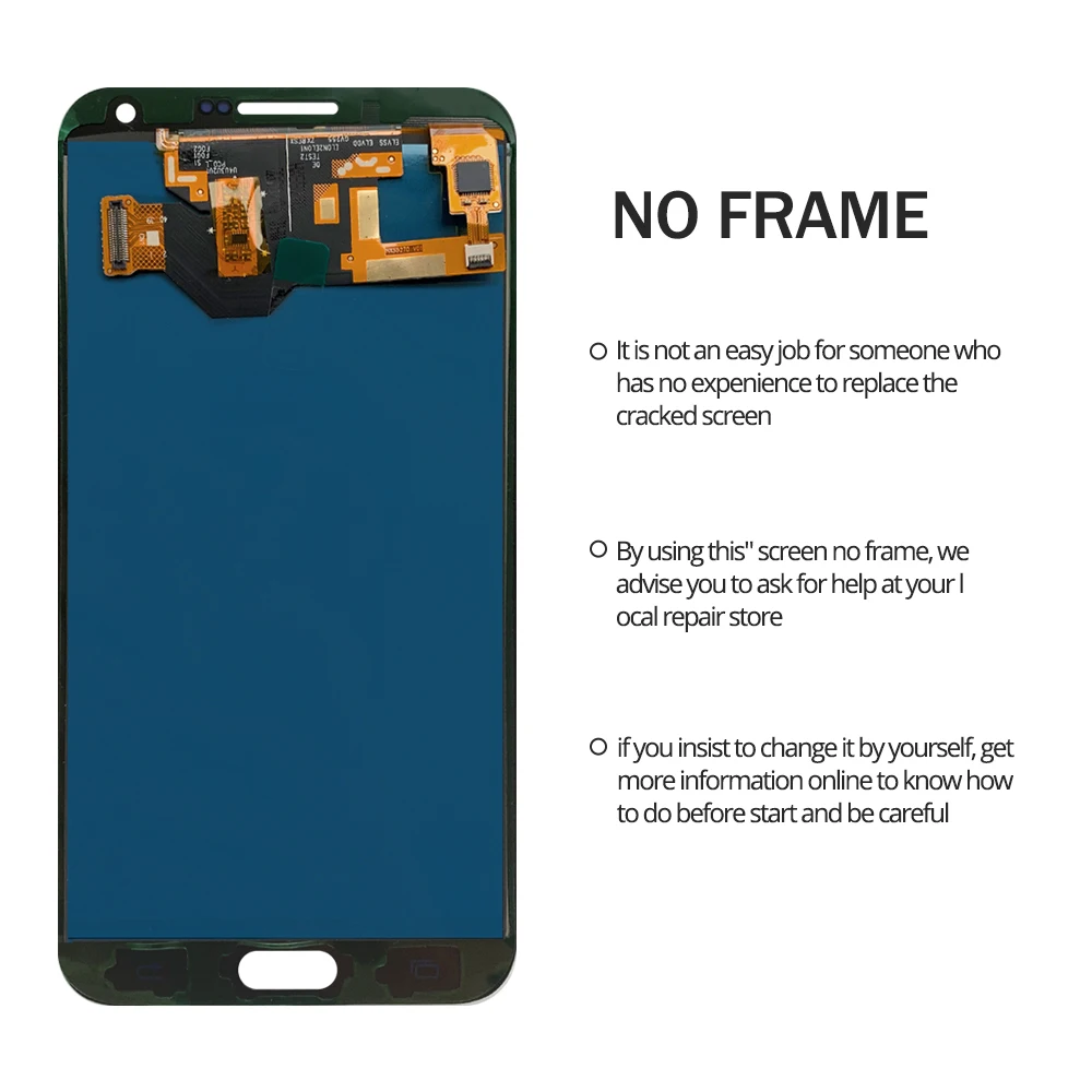 E700 экран может настроить ЖК дисплей для Samsung Galaxy E7 E7000 E7009 E700F E700H E700M сенсорный