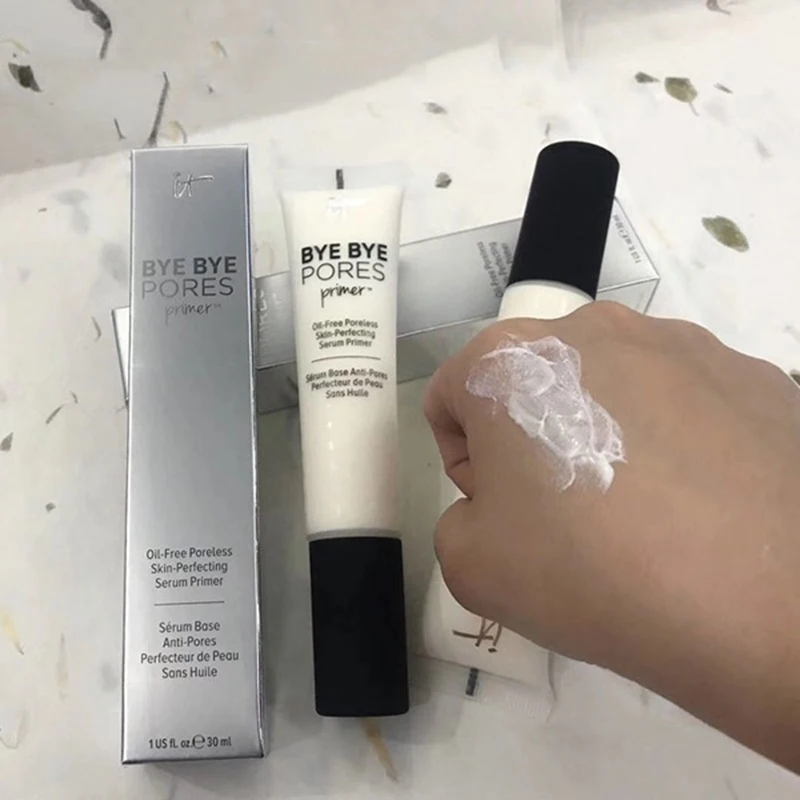 It Cosmetics крем-праймер для макияжа Bye Pore увлажняющий контроль с маслом для глаз осветляющая основа для макияжа Maquillas