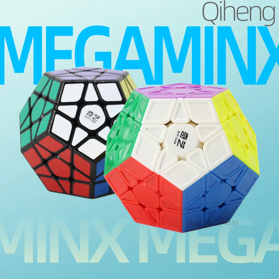 Qiyi QiHeng S магический куб Megaminxed Speed Cubes12 боковая головоломка для начинающих Cubo Magico