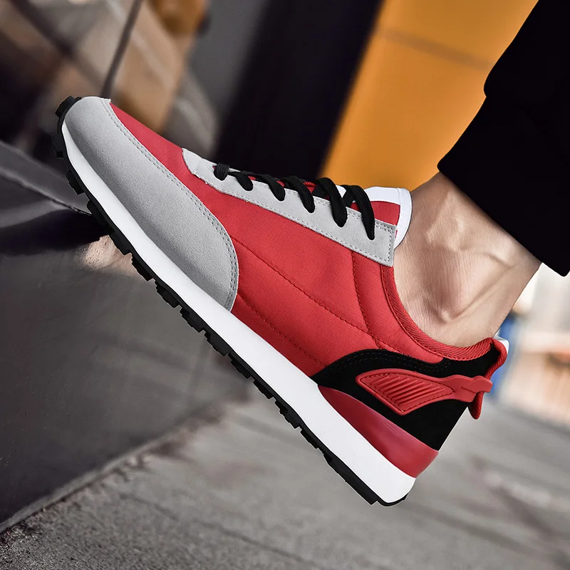 Осенняя мужская повседневная обувь; дышащая обувь; Zapatos; легкие; Calzado de hombre; удобные мужские кроссовки; смешанных цветов на ровной подошве; мужская обувь