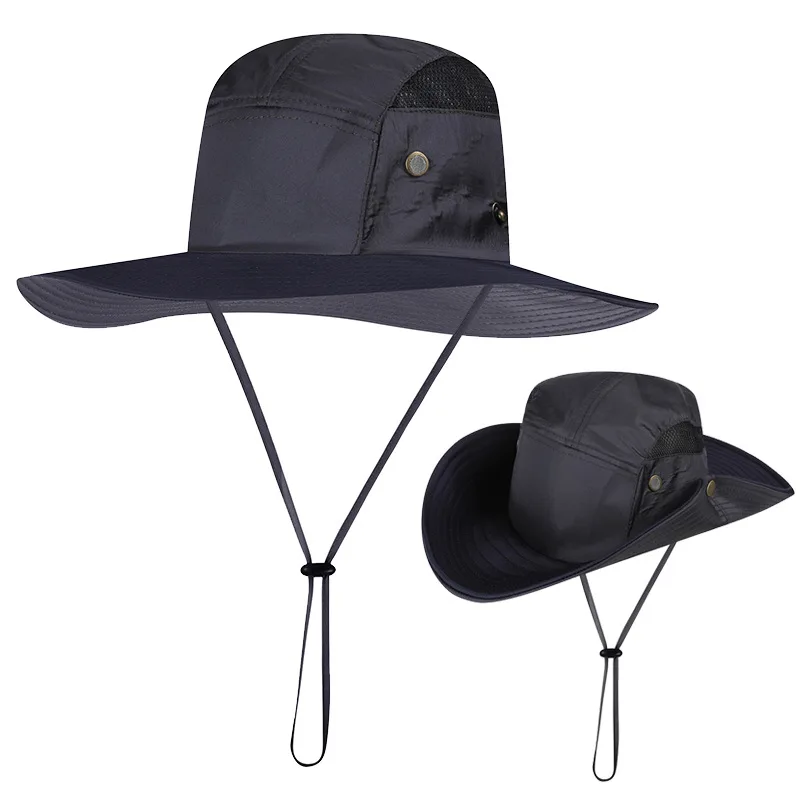 

outdoor summer men and women fisherman's hat sunscreen anti ultraviolet sunshade hat mountaineering fishing hat sun hat