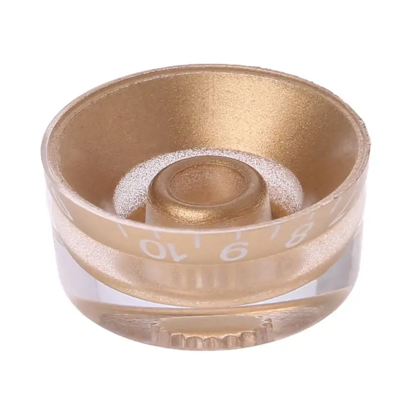 Кнопка регулировки громкости для электрогитары LP 1 шт. запчасти басов золотые и