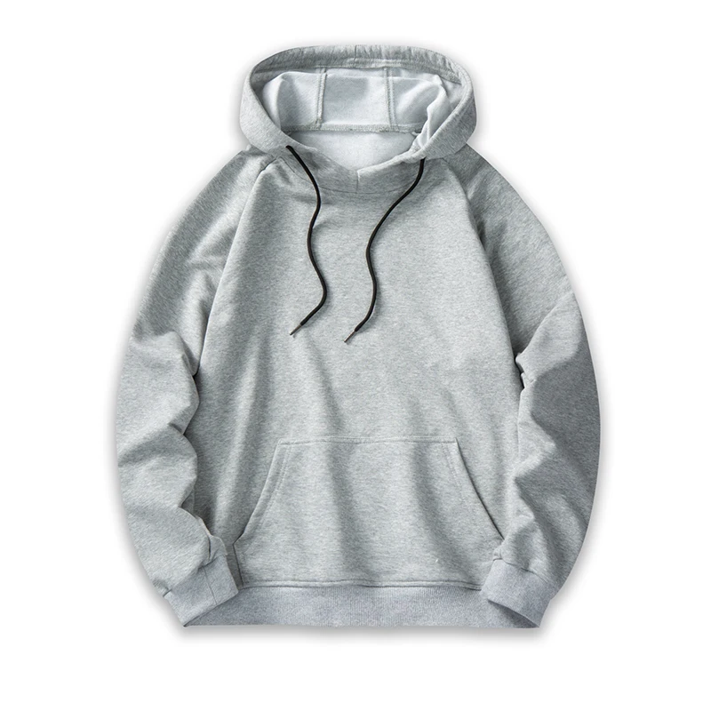 

Spring and Autumn Men Fashion Hoodies Tops Solid Color Hooded Sweatshirts Trendy Casual Hoodies Sweatshirts Male