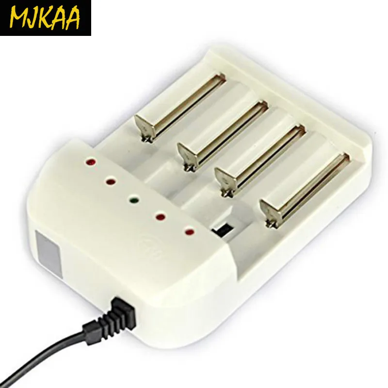 2 шт. MJKAA 18650 3 7 В 2600 мАч литий-ионный аккумулятор Перезаряжаемый +