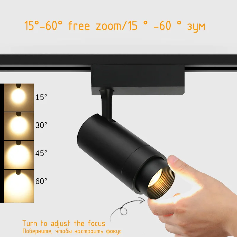 Модульный светильник на гардероб Современные Напольные трековые светильники COB