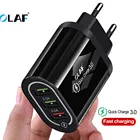 Зарядное устройство Olaf 3,0, 4,0, USB, для iPhone XS, X, 8, с функцией быстрой зарядки, для Xiaomi mi 9, QC 3,0, 4,0